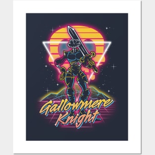 Retro Gallowmere Knight Posters and Art